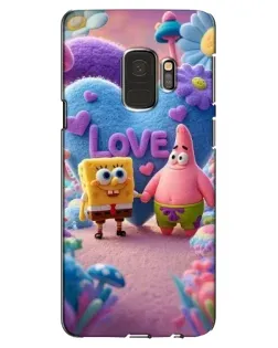 Чехол для Samsung Galaxy S9 (G960) с картинкой «Губка Боб Патрик»