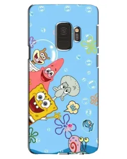 Чехол для Samsung Galaxy S9 (G960) с картинкой «Веселые пузырьки»
