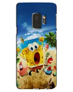 Чехол для Samsung Galaxy S9 (G960) с картинкой «Развлечения на пляже»