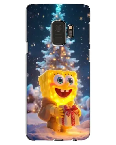 Чехол для Samsung Galaxy S9 (G960) с картинкой «Рождественский Спанч Боб» Чехол для Samsung Galaxy S9 (G960) с картинкой «Рождественский Спанч Боб»