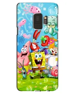 Чехол для Samsung Galaxy S9 (G960) с картинкой «Губка Боб и друзья»