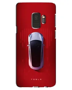 Чохол для Samsung Galaxy S9 (G960) з картинкою «Tesla Top View»
