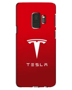 Чохол для Samsung Galaxy S9 (G960) з картинкою «Tesla Red Classic»