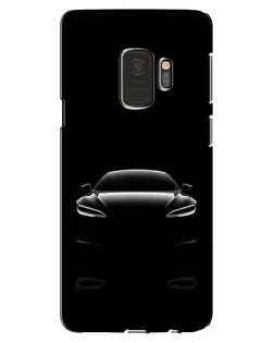 Чохол для Samsung Galaxy S9 (G960) з картинкою «Силует Tesla Night»