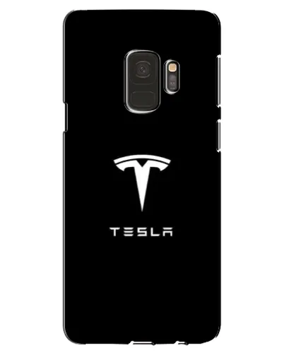 Чехол для Samsung Galaxy S9 (G960) с картинкой «Tesla White Logo» Чехол для Samsung Galaxy S9 (G960) с картинкой «Tesla White Logo»