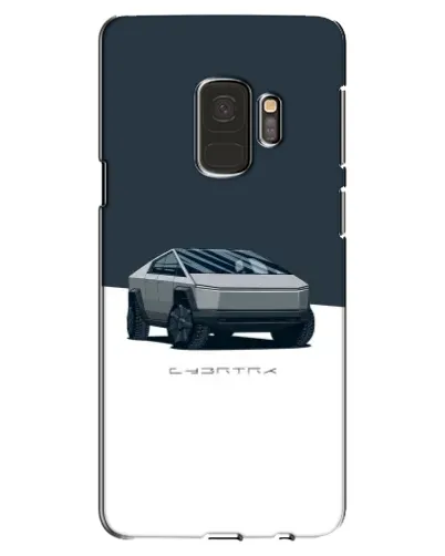 Чехол для Samsung Galaxy S9 (G960) с картинкой «Серебристый Cybertruck Tesla» Чехол для Samsung Galaxy S9 (G960) с картинкой «Серебристый Cybertruck Tesla»