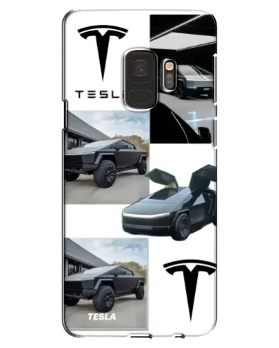 Чехол для Samsung Galaxy S9 (G960) с картинкой «Коллаж Cybertruck Tesla» Чехол для Samsung Galaxy S9 (G960) с картинкой «Коллаж Cybertruck Tesla»