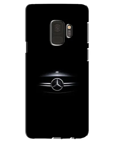 Чехол для Samsung Galaxy S9 (G960) с картинкой «Mercedes — абстрактные линии»