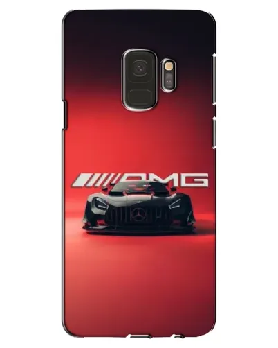 Чехол для Samsung Galaxy S9 (G960) с картинкой «Mercedes AMG — красная линия»