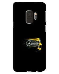 Чехол для Samsung Galaxy S9 (G960) с картинкой «Mercedes — ретро стиль»