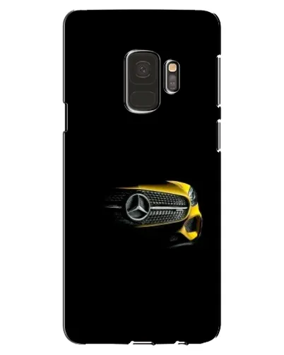 Чехол для Samsung Galaxy S9 (G960) с картинкой «Mercedes — ретро стиль»