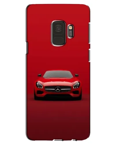 Чехол для Samsung Galaxy S9 (G960) с картинкой «Красный Mercedes AMG»