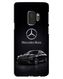 Чехол для Samsung Galaxy S9 (G960) с картинкой «Mercedes — решетка радиатора»