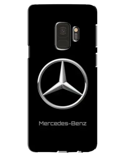 Чехол для Samsung Galaxy S9 (G960) с картинкой «Mercedes Silver Logo»