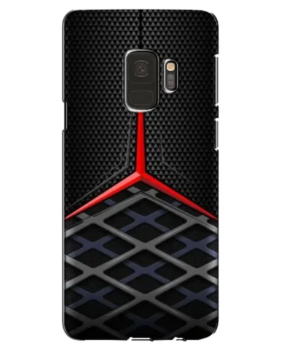 Чехол для Samsung Galaxy S9 (G960) с картинкой «Mercedes Carbon Grid»