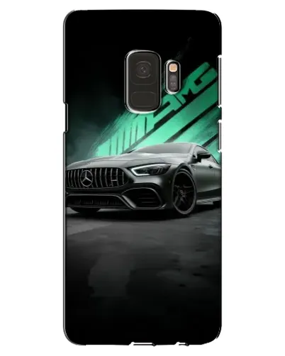 Чехол для Samsung Galaxy S9 (G960) с картинкой «Темный Mercedes AMG»