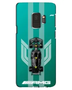 Чехол для Samsung Galaxy S9 (G960) с картинкой «Mercedes AMG Petronas»