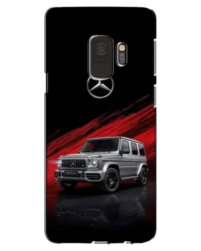 Чехол для Samsung Galaxy S9 (G960) с картинкой «Mercedes G-Class красный»