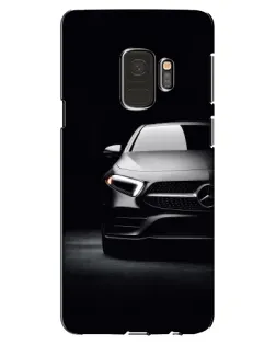 Чехол для Samsung Galaxy S9 (G960) с картинкой «Свет фар Mercedes»