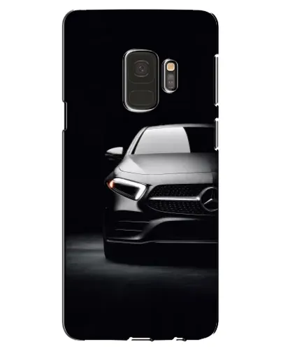 Чехол для Samsung Galaxy S9 (G960) с картинкой «Свет фар Mercedes»
