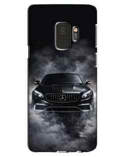 Чехол для Samsung Galaxy S9 (G960) с картинкой «Mercedes в дыму»