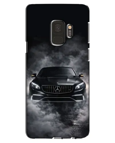 Чехол для Samsung Galaxy S9 (G960) с картинкой «Mercedes в дыму»