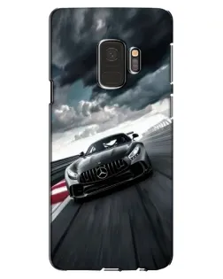 Чехол для Samsung Galaxy S9 (G960) с картинкой «Гоночный Mercedes AMG»