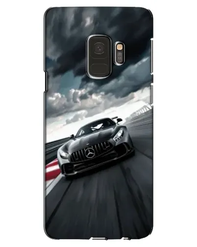 Чехол для Samsung Galaxy S9 (G960) с картинкой «Гоночный Mercedes AMG»