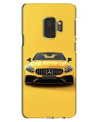 Чехол для Samsung Galaxy S9 (G960) с картинкой «Желтый Mercedes GT»