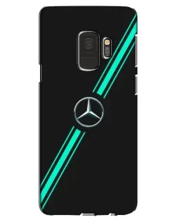 Чехол для Samsung Galaxy S9 (G960) с картинкой «Спортивные линии Mercedes»