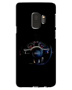 Чехол для Samsung Galaxy S9 (G960) с картинкой «Салон Audi — руль» Чехол для Samsung Galaxy S9 (G960) с картинкой «Салон Audi — руль»