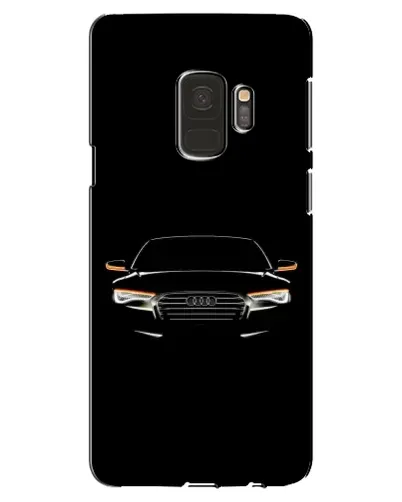 Чехол для Samsung Galaxy S9 (G960) с картинкой «Audi — ночной контур» Чехол для Samsung Galaxy S9 (G960) с картинкой «Audi — ночной контур»