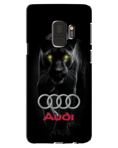 Чехол для Samsung Galaxy S9 (G960) с картинкой «Пантера и Audi» Чехол для Samsung Galaxy S9 (G960) с картинкой «Пантера и Audi»
