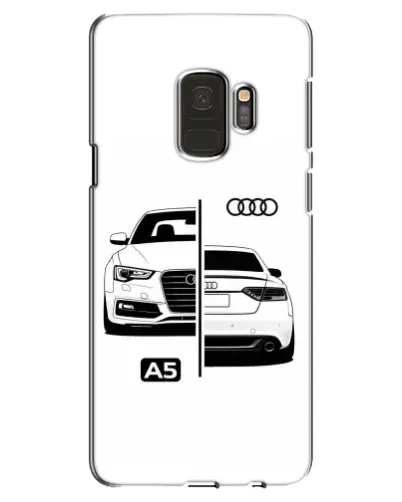 Чехол для Samsung Galaxy S9 (G960) с картинкой «Audi — контрастный дизайн» Чехол для Samsung Galaxy S9 (G960) с картинкой «Audi — контрастный дизайн»