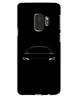 Чехол для Samsung Galaxy S9 (G960) с картинкой «Взгляд Audi в темноте»