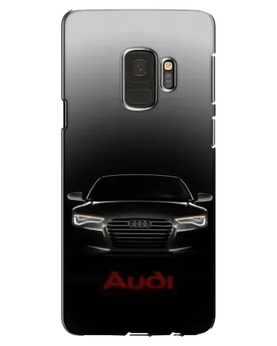 Чехол для Samsung Galaxy S9 (G960) с картинкой «Audi — градиентный контур» Чехол для Samsung Galaxy S9 (G960) с картинкой «Audi — градиентный контур»