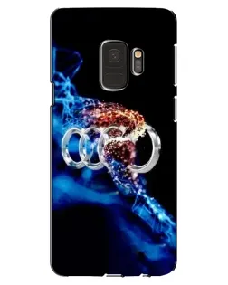 Чехол для Samsung Galaxy S9 (G960) с картинкой «Энергия лого Audi»