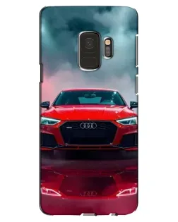 Чехол для Samsung Galaxy S9 (G960) с картинкой «Audi RS — красный стиль»