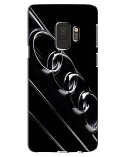 Чехол для Samsung Galaxy S9 (G960) с картинкой «Audi — абстрактные кольца»