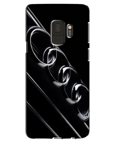 Чехол для Samsung Galaxy S9 (G960) с картинкой «Audi — абстрактные кольца» Чехол для Samsung Galaxy S9 (G960) с картинкой «Audi — абстрактные кольца»