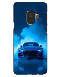 Чехол для Samsung Galaxy S9 (G960) с картинкой «Audi — голубая энергия»