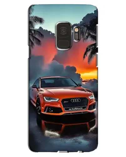 Чехол для Samsung Galaxy S9 (G960) с картинкой «Audi — закат» Чехол для Samsung Galaxy S9 (G960) с картинкой «Audi — закат»