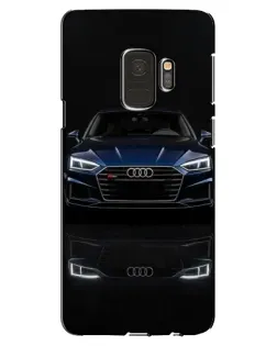 Чехол для Samsung Galaxy S9 (G960) с картинкой «Audi — ночное отражение»