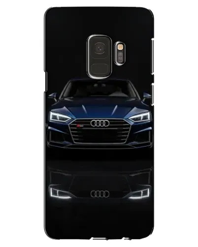 Чехол для Samsung Galaxy S9 (G960) с картинкой «Audi — ночное отражение» Чехол для Samsung Galaxy S9 (G960) с картинкой «Audi — ночное отражение»