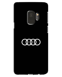 Чехол для Samsung Galaxy S9 (G960) с картинкой «Audi White Logo»