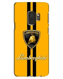 Чехол для Samsung Galaxy S9 (G960) с картинкой «Lamborghini Stripe желтый» Чехол для Samsung Galaxy S9 (G960) с картинкой «Lamborghini Stripe желтый»
