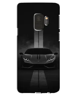 Чехол для Samsung Galaxy S9 (G960) с картинкой «Lamborghini симметрия дорог»