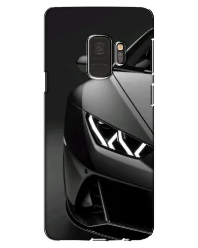 Чехол для Samsung Galaxy S9 (G960) с картинкой «Lamborghini фары детализация»
