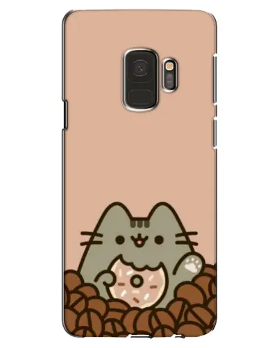 Чехол для Samsung Galaxy S9 (G960) с картинкой «Кофейный Пушин»
