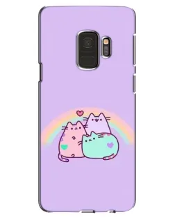 Чехол для Samsung Galaxy S9 (G960) с картинкой «Радужные Пушины»